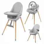 Kaksosaline KINDERKRAFT FINI UP s&ouml;&ouml;gitool, hall, 2in1