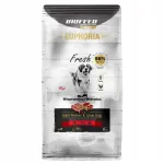 Kuiv koeratoit Biofeed Euphoria sealiha ja veiselihaga, 12 kg + 5 kotikest kingituseks