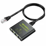 Ethernet-v&otilde;rgu jagaja 1-3, RJ45, Gigabit 1000Mbps, alumiinium