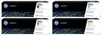 HP 205A CMYK toonerkassettide komplekt, 4 tk, M154, M180n, M181fw jaoks