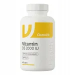 Toidulisand OstroVit Vitamiin D3 2000 IU, 60 kapslit