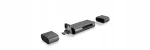 ICYBOX USB A+C+m SD HC XC 3in1 m&auml;lukaartide lugeja