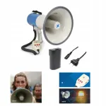 V&otilde;imas 65W megafon USB, MP3 ja AUX-iga, t&ouml;&ouml;tab patareidega