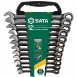 SATA mutriv&otilde;tmete komplekt 12 tk Flat Eyelet ratastega 08044
