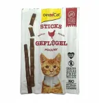 Kassidele m&otilde;eldud linnuliha GIM CAT Sticks, 4 tk