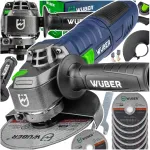 Nurklihvija WUBER DIAX STRONG 125 mm 10 kettaga, pikk juhe