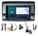 Auto multimeedia Fiat Bravo 2007&ndash;2012, Android, GPS, CarPlay, WiFi, USB, SIM, 4/64GB