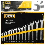 JCB mutriv&otilde;tmete komplekt, 14 tk, teras CrV, 10&ndash;32 mm