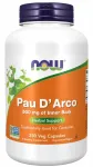 NOW Foods PAU D'ARCO toidulisand 500 mg, 250 kapslit