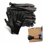 PU-d kaetud t&ouml;&ouml;kindad, 11-XL, 10 paari