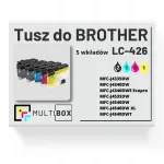 BROTHER LC-426 tindikassetid, 5 tk, sobivad MFC-J4335DW / J4340DW / J4535 printeritele