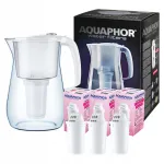 Veefilter kann Aquaphor Provence White 4,2L, 3 A5 magneesiumikassetiga