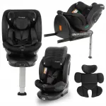 Autos&otilde;iduki iste Kidwell GoCar, must, i-Size, 40&ndash;135 cm, ISOFIX, p&ouml;&ouml;ratav