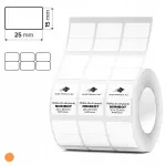 Kleepuvad termilised sildid Niimbot K3, 25x15 mm, 5400 tk