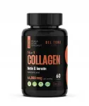Toidulisand BelTono kollageeni, biotiini, keratiini ja h&uuml;aluroonhappega, 64000 mcg, 60 kapslit