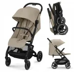 Vankri raam Cybex Beezy Black Almond Beige 2024