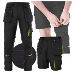 Meeste t&ouml;&ouml;p&uuml;ksid DETACHABLE LEGS, mustad 2in1 Ripstop