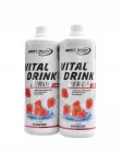 Jook Vital drink Zerop, 2 x 1000 ml, maasika maitsega, DUOPACK