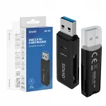 USB 3.0 SD kaardi lugeja SAVIO AK-64 5Gb/s Plug & Play