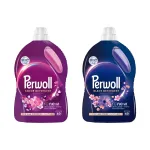 Pesugeel Perwoll Blossom v&auml;rvilistele ja tumedatele riietele, 2 x 3 l, 120 pesukorda