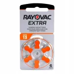 Kuuldeaparaadi patareid RAYOVAC 13 MF PR48, 6 tk