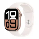 Nutikas Apple Watch Series 10 GPS 46 mm, roosakuldne alumiiniumkorpus, hele roosa rihm