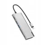 USB-C jaam Alogic Dock UNI, 6-&uuml;hes, 4K 60Hz, 100W PD, kaardilugeja