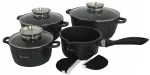Elitehoff PREMIUM alumiiniumist pottide komplekt, 9-osaline