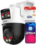 DAHUA P3D-3F-PV WiFi p&ouml;&ouml;ratav 6 Mpx (3MP+3MP) kaamera 64 GB kaardiga