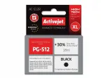 ActiveJet PG-512 must tindikassett, sobib Canon MP240/MP250/MP252/MP260/MP270 printeritele