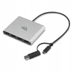 OWC USB-C HDMI adapter, 4x HDMI, 4K, macOS ja Windows &uuml;hilduv