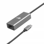 V&otilde;rguadapter USB-C kuni RJ45, 10/100/1000 Mb/s, hall, AKTBXKAUCMRJ45G