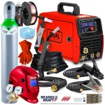Keevitusmasin IDEAL TECNO MIG 203 LED, 200A, MIG/MMA/TIG, alumiiniumile