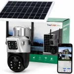 TP15B-WIFI p&auml;ikeseenergiaga turvakaamera, QHD 6MP, 3-kordne suum
