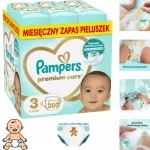 Pampers Premium Care m&auml;hkmed 3, 6-10 kg, 200 tk