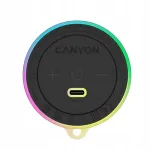 Juhtmevaba k&otilde;lar Canyon OnMove 13, 5 W, TWS, magnetiline, RGB-valgustusega, must