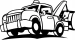 Kleebis autole &bdquo;ROADSIDE ASSISTANCE&ldquo;, 12 x 22,4 cm