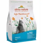 Kuivtoit kassidele Almo Nature Maintenance kalaga, 2 kg