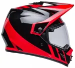 BELL MX-9 Adventure Dash mootorrattakiiver, must/punane, XL, MIPS-iga
