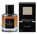 Parf&uuml;&uuml;mvesi meestele Gisada Ambassador 50 ml