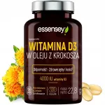 D3-vitamiin 4000 IU krokodilli&otilde;lis, k&otilde;rge imendumisega, tugevdab hambaid