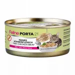 Feline Porta21 konserveeritud kanaliha ja aaloe kassidele, 156 g