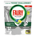 N&otilde;udepesutabletid Fairy Platinum Lemon, 3 x 66 tk, sidrunil&otilde;hnaga