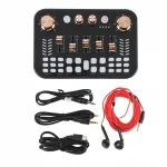 Otse&uuml;lekande seadmete komplekt Live Sound Card Mixer 8 Stylish Ef