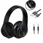 Juhtmevabad Bluetooth k&otilde;rvaklapid lastele RGB valgustuse ja mikrofoniga