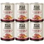 Koeratoit WILD FARM PURE MONO Lamb Cranberries and Sweet Potato 6x800g