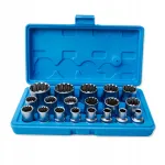 Falon-Tech FT1912 19-osaline spline otsikute komplekt