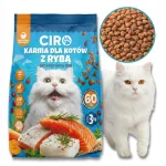 Premium steriliseeritud kasside kuivtoit kalaga, 3 kg