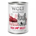 Koerte konservtoit Wolf of Wilderness High Valley vasikalihaga, 400 g