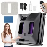 Aknapuhastusrobot kaugjuhtimise ja Edge Detectionuga, 3 režiimi